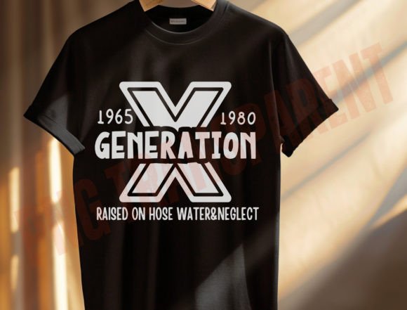 A Nostalgic Graphic for Gen-X Branding & Product Labels