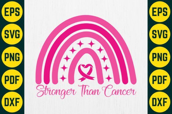 A Review of the Stronger Than Cancer SVG T-Shirt Design Graphics