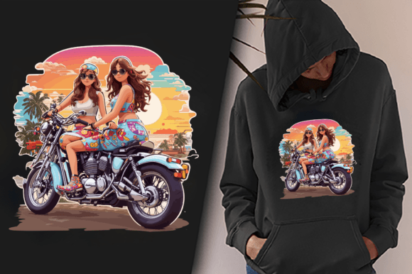 Bike T-shirt Design: A Graphic Asset for Editorial Impact