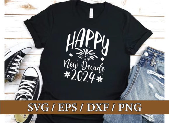 Happy New Decade 2024: A Graphic Asset for Business Branding