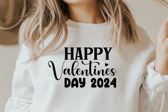 Happy Valentines Day 2024 Graphics for T-Shirt Designs