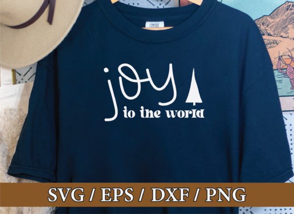 Joy to the World SVG: A Festive Graphics Asset for T-Shirt Designs