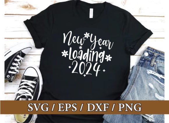 New Year Loading: A Versatile Design Bundle for Graphics & T-Shirt Designs