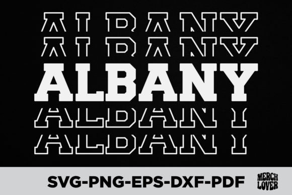 Patriotic Albany T-Shirt Graphics for Branded Marketing