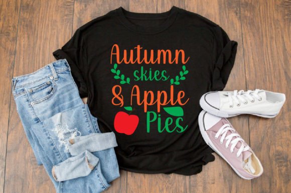 Reviewing Autumn Skies Apple Pies for Marketing Graphics