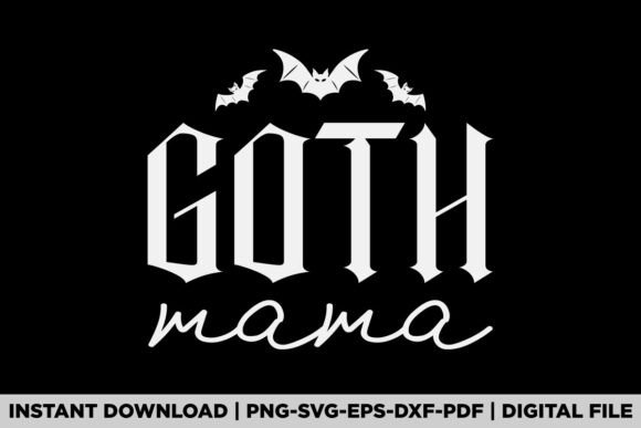 Using Goth Mom Gothic Graphics for T-Shirt Designs
